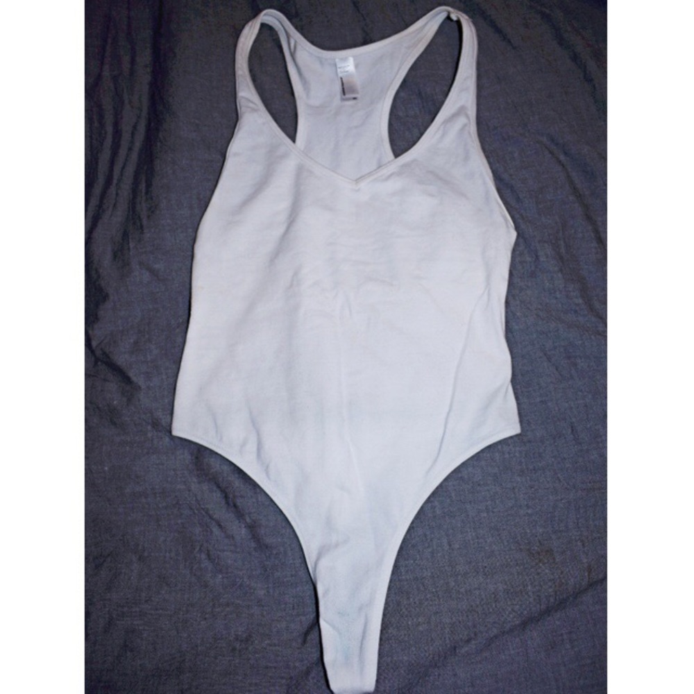 American Apparel White Bodysuit